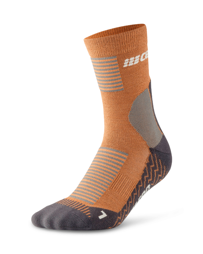 CEP Cold Weather Socks Mid Cut in caramel für Frauen