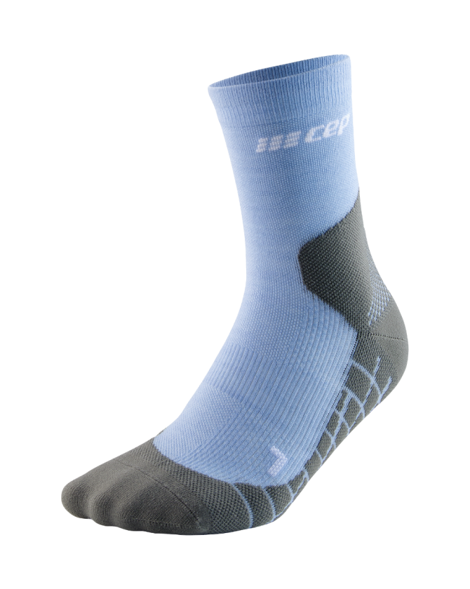 CEP Light Merino Socks Hiking Mid Cut in light blue für Männer