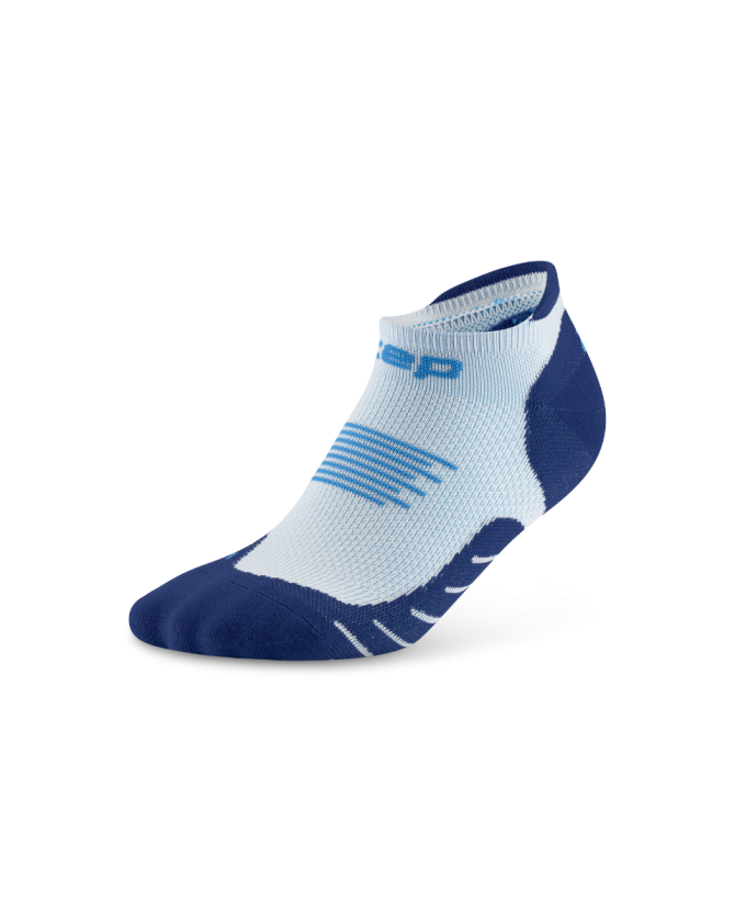 CEP run socks no show 5.0 ice/blue für Männer