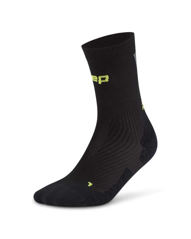 CEP run ultralight socks mid cut 4.0 in schwarz/grey für Frauen