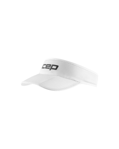 CEP run foldable visor in weiß