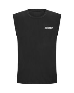 CEP run shirt sleeveless in schwarz für Männer