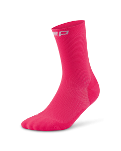 CEP run socks mid cut 5.0 pink für Frauen