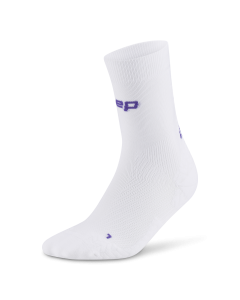 CEP run ultralight socks mid cut 4.0 in weiß für Männer